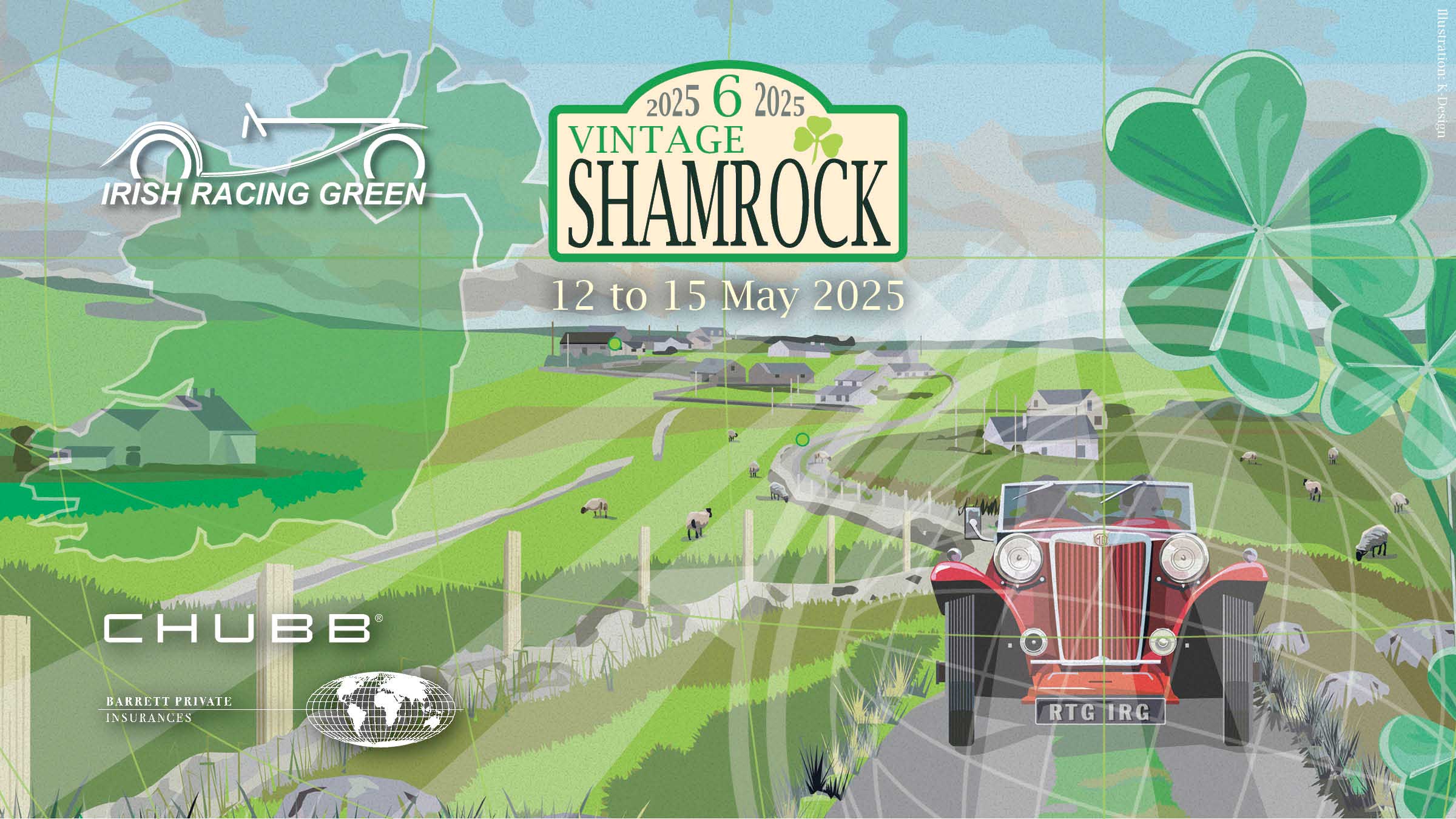 Vintage Shamrock 2025 Rally the Globe